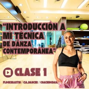 Curso introducción a mi tecnica de danza contemporánea